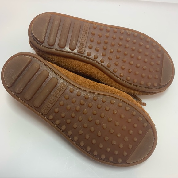 MINNETONKA flat shoes leather upper size 11 - Picture 6 of 9